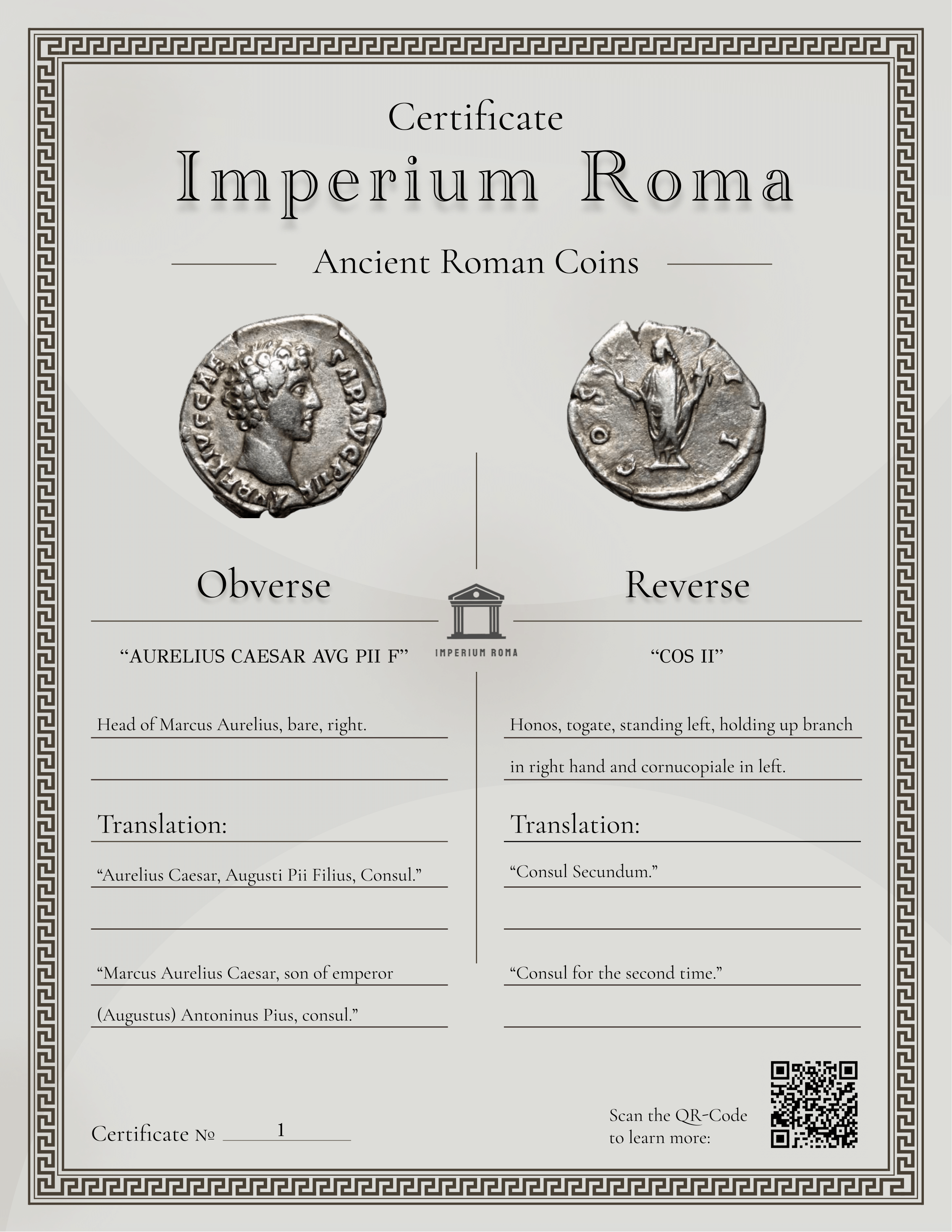 Digital Authenticity Certificate